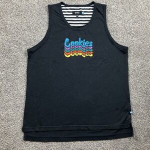 Cookies Shirt Size XXL Tank Top Jersey‎ Embroidered Graphic 420 Streetwear Mens